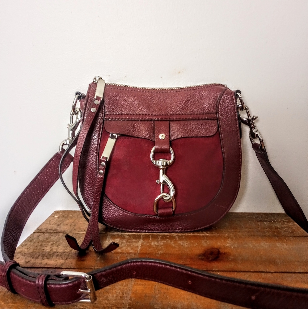 Rebecca Minkoff Leather and Suede Crossbody